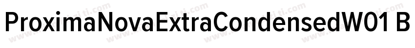 ProximaNovaExtraCondensedW01 Bd Reg字体转换